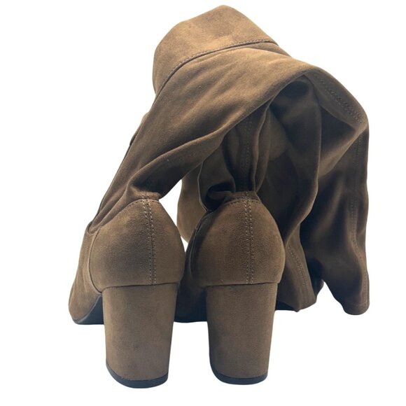 Treasure & Bond Lynx Stretch Over the Knee Boot, Camel (warm brown); Sz. 6, M - Picture 6 of 16